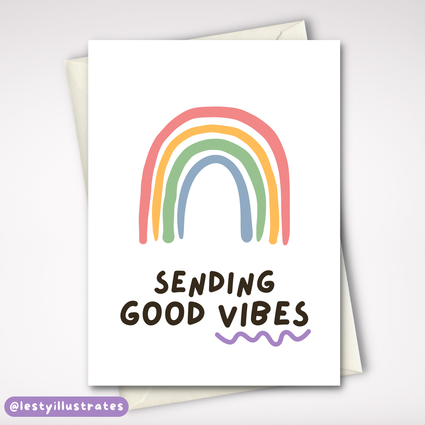 Sending Good Vibes Card