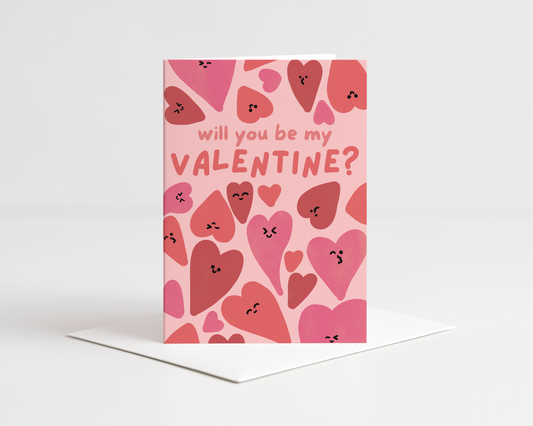 Will you be my Valentine? Card