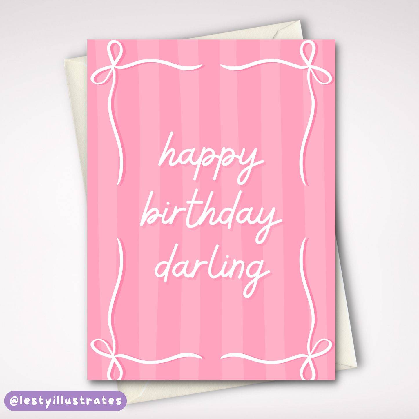 Happy Birthday Darling Card