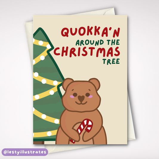 Quokka’n Christmas Card