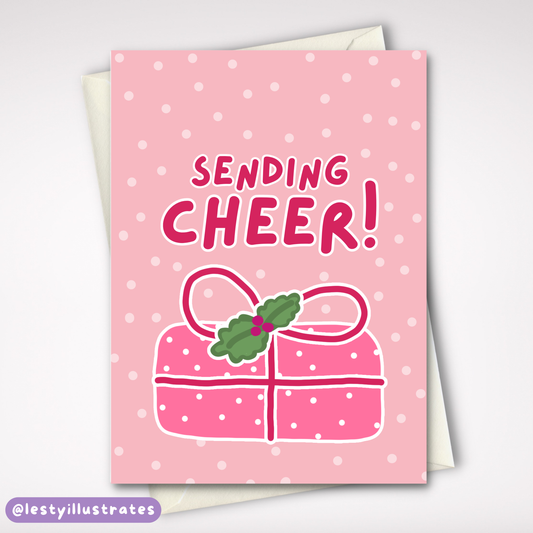 Sending Cheer Christmas Card