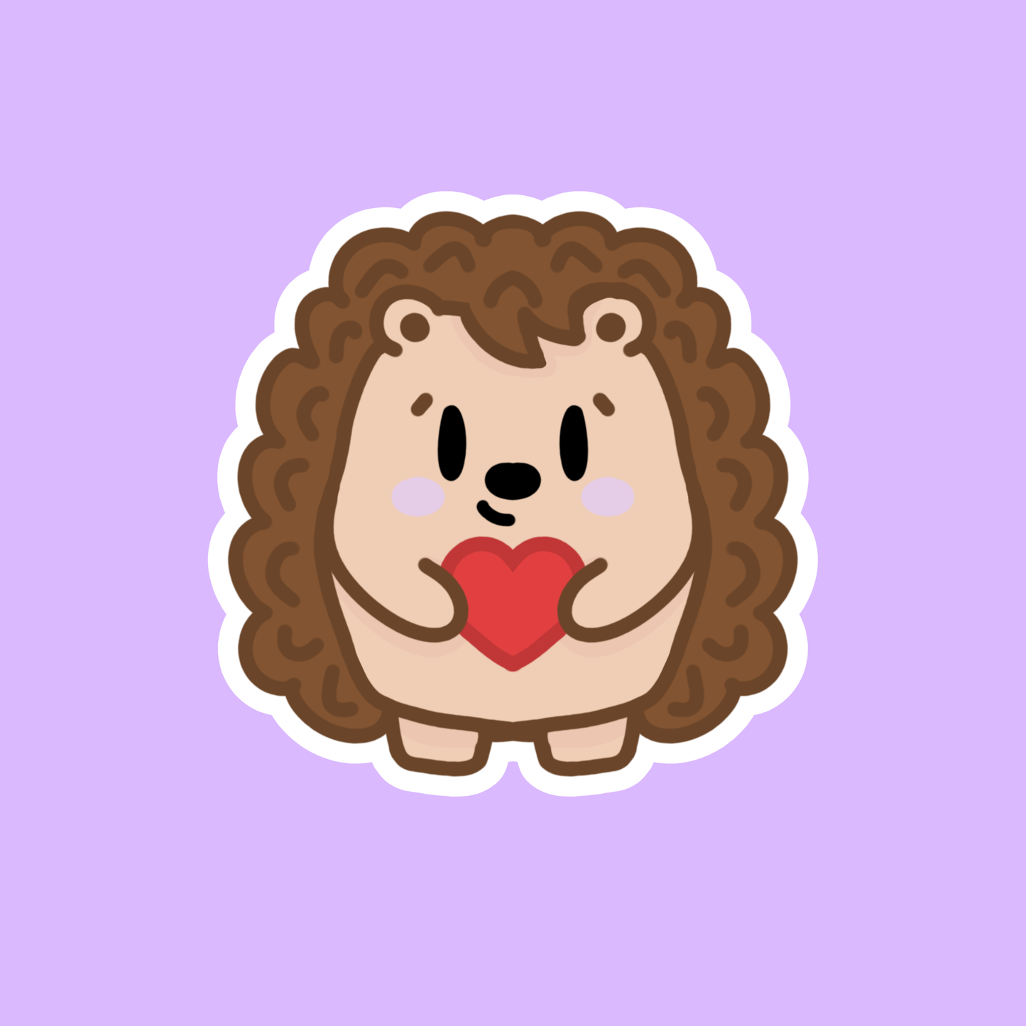 Bramble Hedgehog Sticker