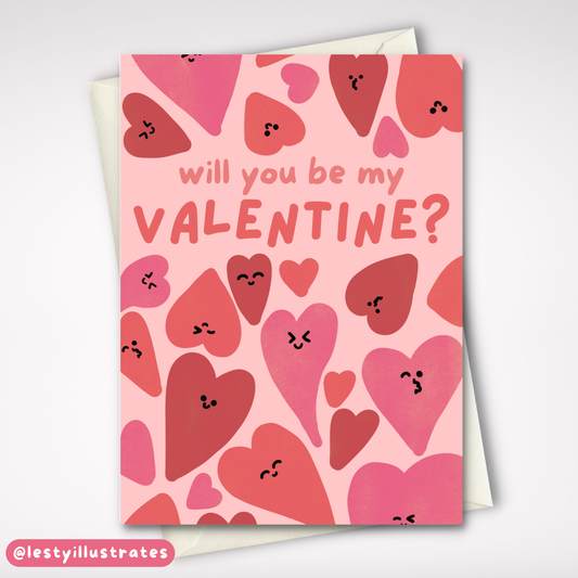Will you be my Valentine? Card