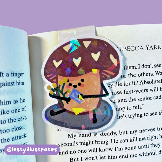 Mushroom Dude Magnetic Bookmark