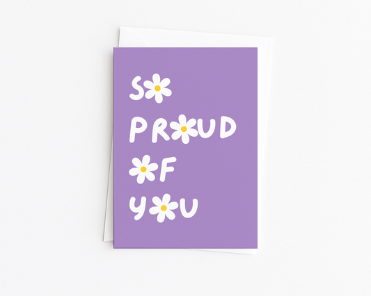 So Proud of You Card