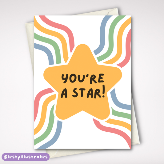 You're a Star! Card