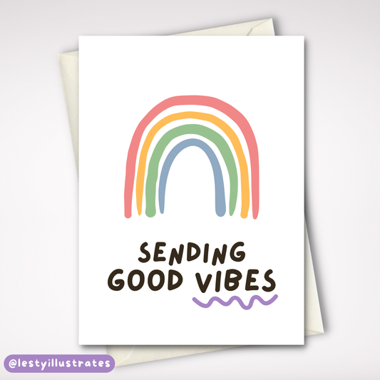 Sending Good Vibes Card
