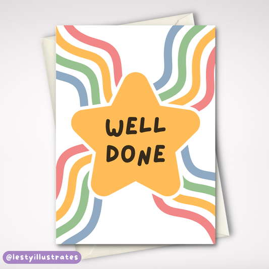Well Done! Card