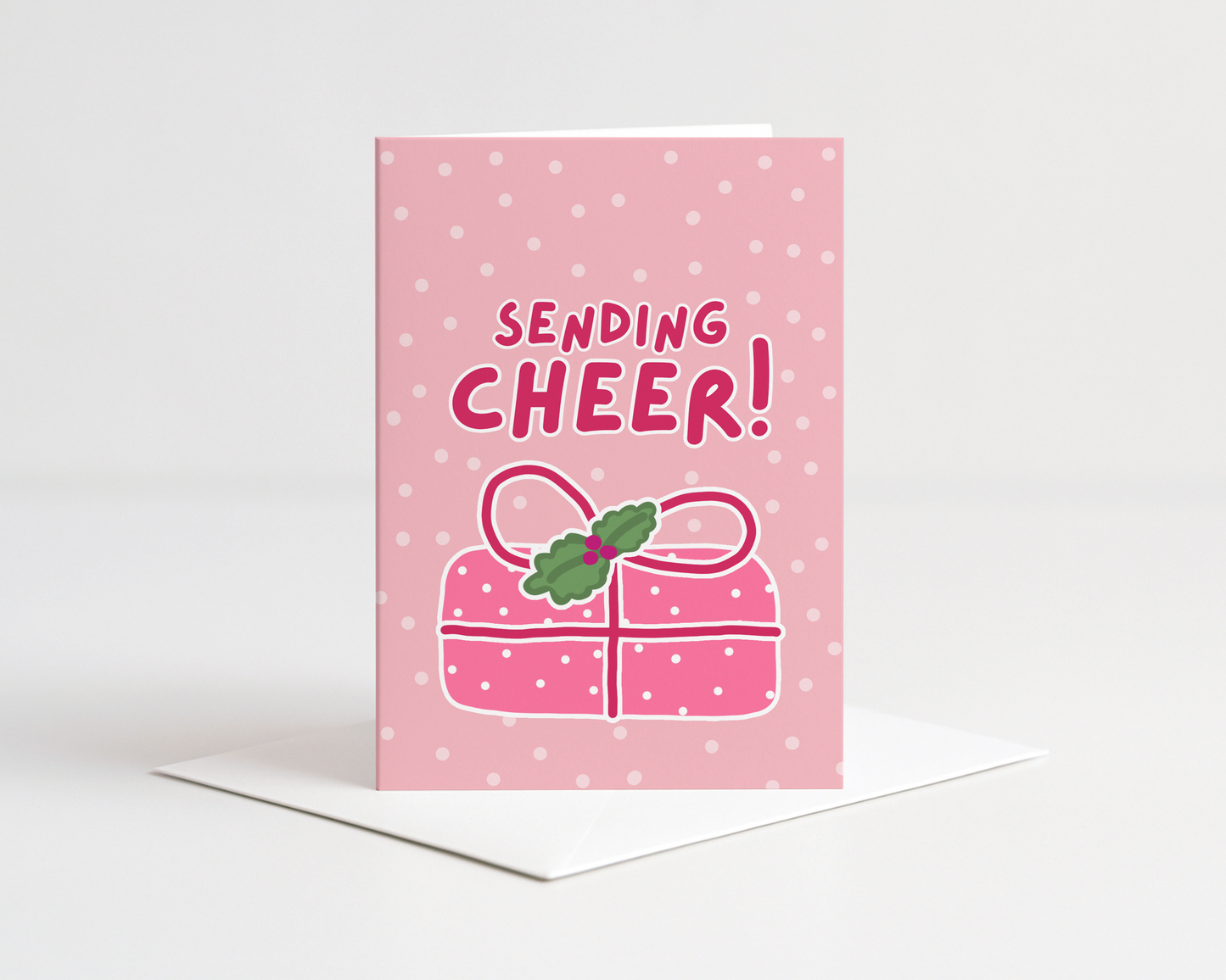 Sending Cheer Christmas Card